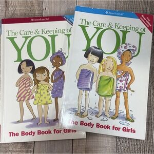 2 American Girl Body Care Books For Girls & Younger Girls